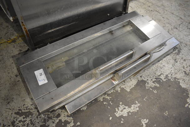 2 Stainless Steel Doors to Mini Rotating Rack Oven. 16x3x42. 2 Times Your Bid! - Image 2 of 4
