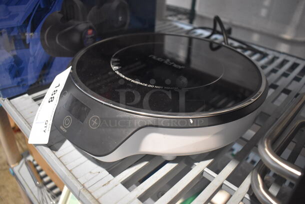 2020 Nutrichef ALP-DC92 NCIT1S Metal Countertop Portable Single Burner Induction Range Cooktop. 120 Volts, 1 Phase. 11x13x3 - Image 3 of 4