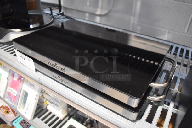 2 Nutrichef PKWTR30 Metal Countertop Warming Trays. 120 Volts, 1 Phase. 21x12.5x2. 2 Times Your Bid! - Image 3 of 5