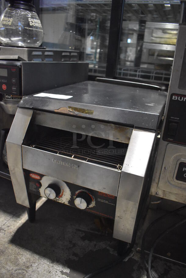 Hatco TQ-20BA Stainless Steel Commercial Countertop Electric Powered  Toast Qwik Conveyor Oven. 208 Volts, 1 Phase. 15x23x17 - Image 3 of 5