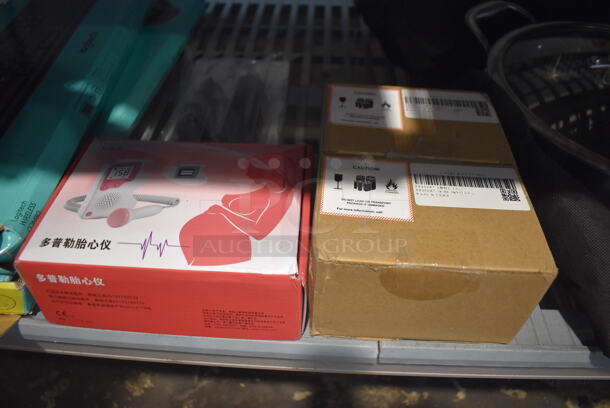 ALL ONE MONEY! Tier Lot of Various Items Including 3 Tier Cake Tower, 2 Keyboards, Heartbeat Unit, Sauce Pan - Image 3 of 5