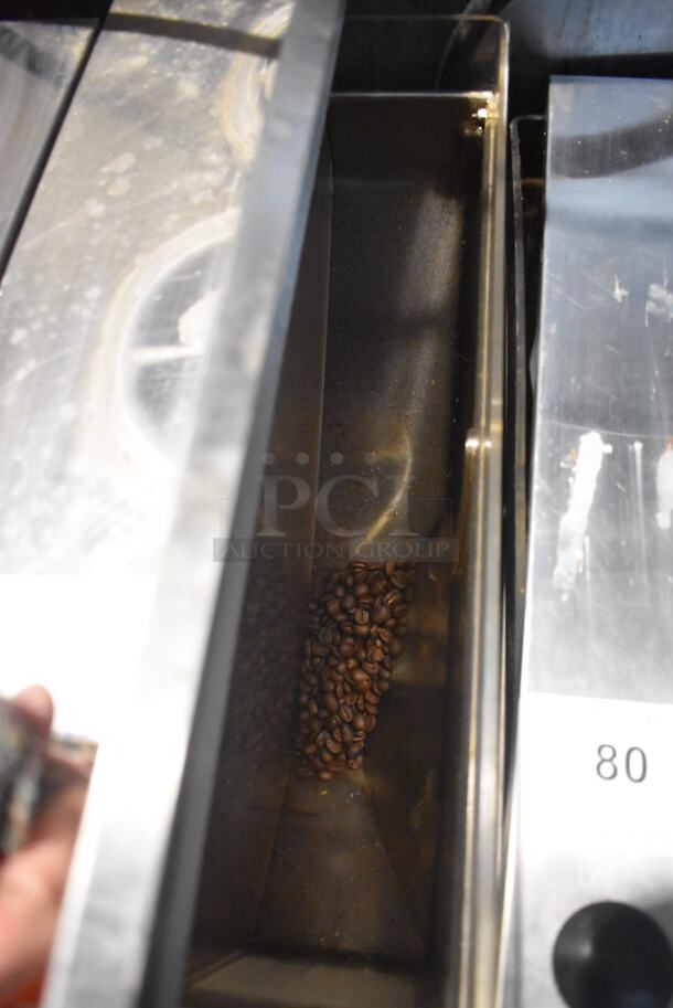 Bunn G9-2T DBC Stainless Steel Commercial 2 Hopper Coffee Bean Grinder. 120 Volts, 1 Phase. 8.5x18x28. Tested and Working! - Image 4 of 6
