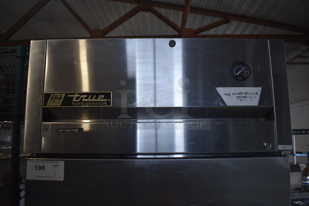 True TG1R-1S Stainless Steel Commercial Single Door Reach In Cooler w/ Poly Coated Racks. 115 Volts, 1 Phase. 29x35x78. Tested and Working! - Image 2 of 7