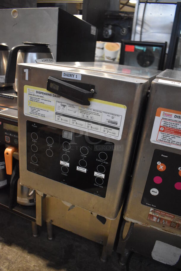 Taylor Stainless Steel Commercial Countertop Dairy Dispenser. 12x24x27. Tested and Does Not Power On - Image 3 of 5