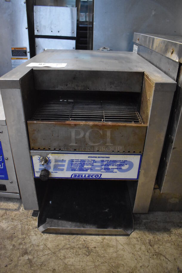 Belleco JT2-B Stainless Steel Commercial Countertop Conveyor Toaster Oven. 208 Volts, 1 Phase. 15x20x16 - Image 1 of 5