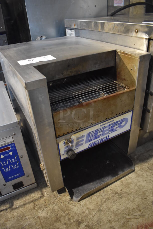 Belleco JT2-B Stainless Steel Commercial Countertop Conveyor Toaster Oven. 208 Volts, 1 Phase. 15x20x16 - Image 3 of 5