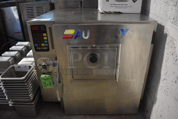 Autofry MTI10 Stainless Steel Commercial Countertop Electric Powered Ventless Fryer. 240 Volts, 1 Phase. 28x26x26 - Image 1 of 6