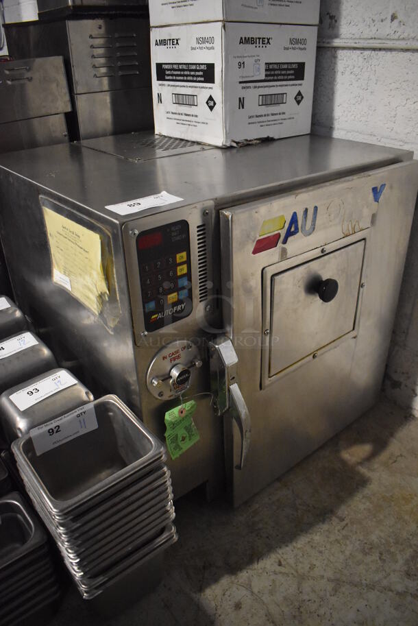 Autofry MTI10 Stainless Steel Commercial Countertop Electric Powered Ventless Fryer. 240 Volts, 1 Phase. 28x26x26 - Image 5 of 6
