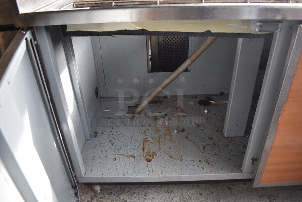 Duke SUB-BD-60-LM Stainless Steel Commercial Soda Station w/ 3 Wood Pattern Doors. 60x38x37 - Image 5 of 7