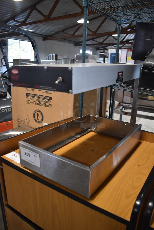 Hatco Glo Ray Stainless Steel Commercial Countertop Food Warmer. 12.5x24x15.5. Tested and Does Not Power On - Image 2 of 4