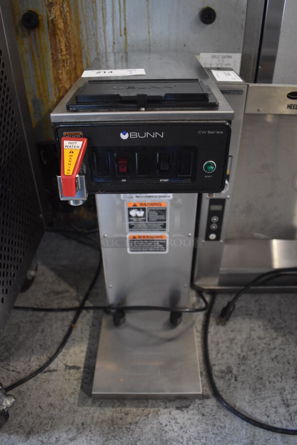 2020 Bunn CWTF15-APS Stainless Steel Commercial Countertop Coffee Machine w/ Hot Water Dispenser. 120 Volts, 1 Phase. 8x20x27 - Image 1 of 4