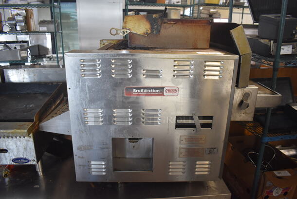 2018 Nieco JF63-2G Stainless Steel Commercial Countertop Natural Gas Powered BroilVection Conveyor Charbroiled Burger Grill. 35x48x35 - Image 5 of 6