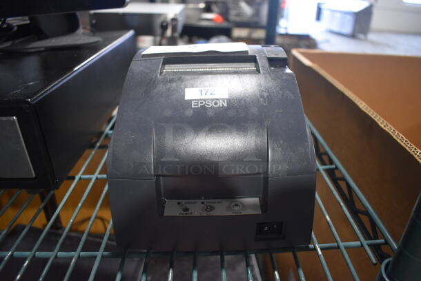 Epson M188B Receipt Printer. 6x10x6 - Image 1 of 3