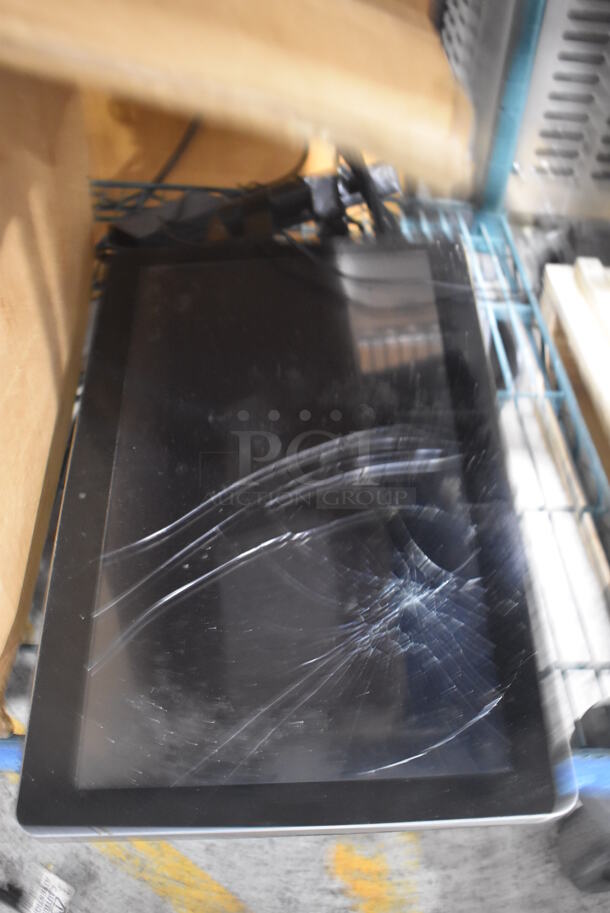 ALL ONE MONEY! Tier Lot of 2 Boxes of Wires and Broken Monitor - Image 4 of 6