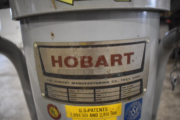 Hobart VCM25 Metal Commercial Floor Style Vertical Cutter Mixer. 208 Volts, 3 Phase. 34x22x46. Unit Was Working When Removed From Restaurant - Image 5 of 10