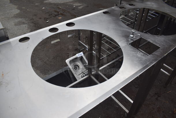 Stainless Steel Commercial Sauce Table w/ Under Shelf. 116x30x36 - Image 3 of 5