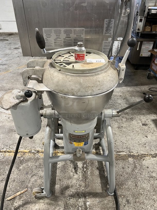 Hobart VCM25 Metal Commercial Floor Style Vertical Cutter Mixer. 208 Volts, 3 Phase. 34x22x46. Unit Was Working When Removed From Restaurant