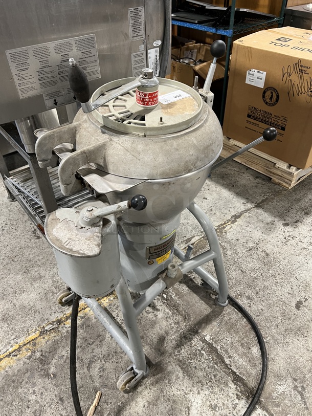 Hobart VCM25 Metal Commercial Floor Style Vertical Cutter Mixer. 208 Volts, 3 Phase. 34x22x46. Unit Was Working When Removed From Restaurant - Image 8 of 10