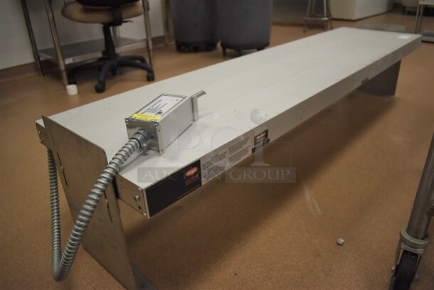 Hatco Glo-ray Metal Commercial Food Warming Strip w/ Hatco RMB-3H Remote Control Box. 72x18x16. Tested and Working! (Education Kitchen) - Image 1 of 6