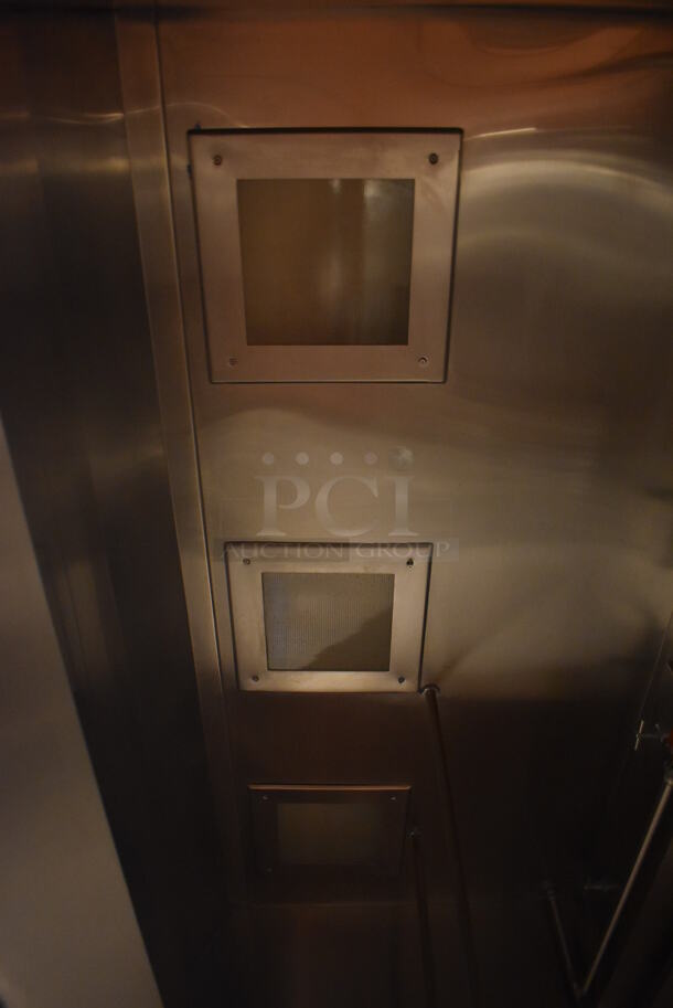 6.5' Aquamatic 5430 AM-SCA-N Stainless Steel Commercial Grease Hood w/ Make Up Air Fan. BUYER MUST REMOVE. 80x54x35, 80x16x12. (Demo Kitchen) - Image 6 of 8