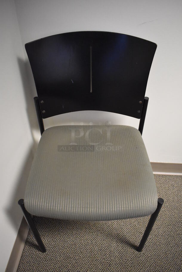 ALL ONE MONEY! Room Lot of Various Items Including Desk, 2 Chairs, Printer, Floor Style Scale and 5 Assorted Filing Cabinets. Does Not Include Gray Cabinet on Left Wall. BUYER MUST REMOVE. (Offices - Hallway by Facilities Closet) - Image 7 of 10