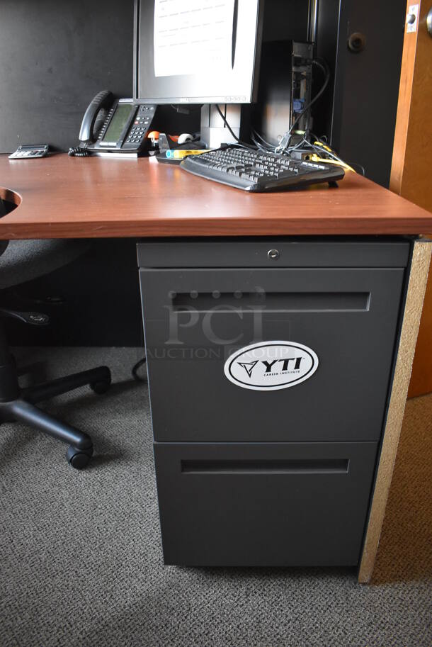 ALL ONE MONEY! Lot of Desk, Computer, Phone and Office Chair. BUYER MUST REMOVE. (Offices - Hallway by Facilities Closet) - Image 6 of 6