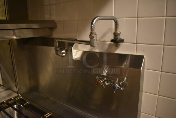 Viking Stainless Steel Commercial Gas Powered Prep Station w/ 4 Burner Charbroiler Style Grill, Oven, 2 Single Induction Burners, 2 Burner Hot Plate Grill, Convection Oven, Salamander Cheese Melter and Waring Mixer. BUYER MUST REMOVE. 87x65x74. Tested and Working! (Demo Kitchen) - Image 10 of 12