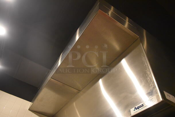 6.5' Aquamatic 5430 AM-SCA-N Stainless Steel Commercial Grease Hood w/ Make Up Air Fan. BUYER MUST REMOVE. 80x54x35, 80x16x12. (Demo Kitchen) - Image 7 of 8