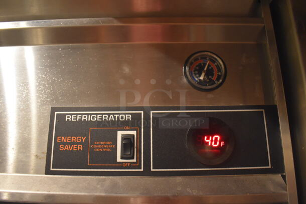 Victory RIS-1D-S7 Stainless Steel Commercial Single Door Roll In Rack Cooler w/ Ramp. 115 Volts, 1 Phase. BUYER MUST REMOVE. 36x32x84.5. Tested and Working! (Demo Kitchen) - Image 6 of 6