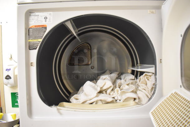 Alliance Stacked Front Load Washer and Dryer Unit. Model LTSA9AWN 120 Volts, 1 Phase Washer. 27x28x76. (Store Room) - Image 4 of 8