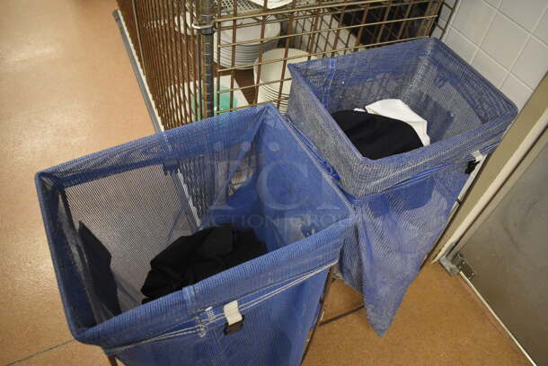2 Metal Laundry Bag Frame. 18x12x34. 2 Times Your Bid! (Restaurant Kitchen) - Image 3 of 3