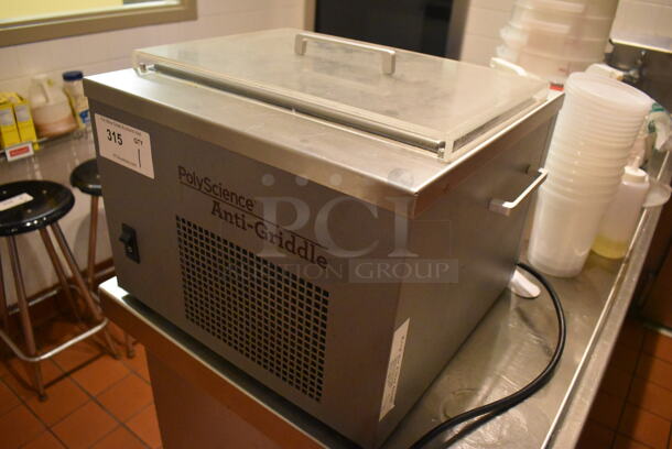 Poly Science AG30AC1B Stainless Steel Commercial Countertop Anti Griddle Flash Freeze Griddle. 120 Volts, 1 Phase. 17x16x14. Tested and Working! (Demo Kitchen) - Image 2 of 5