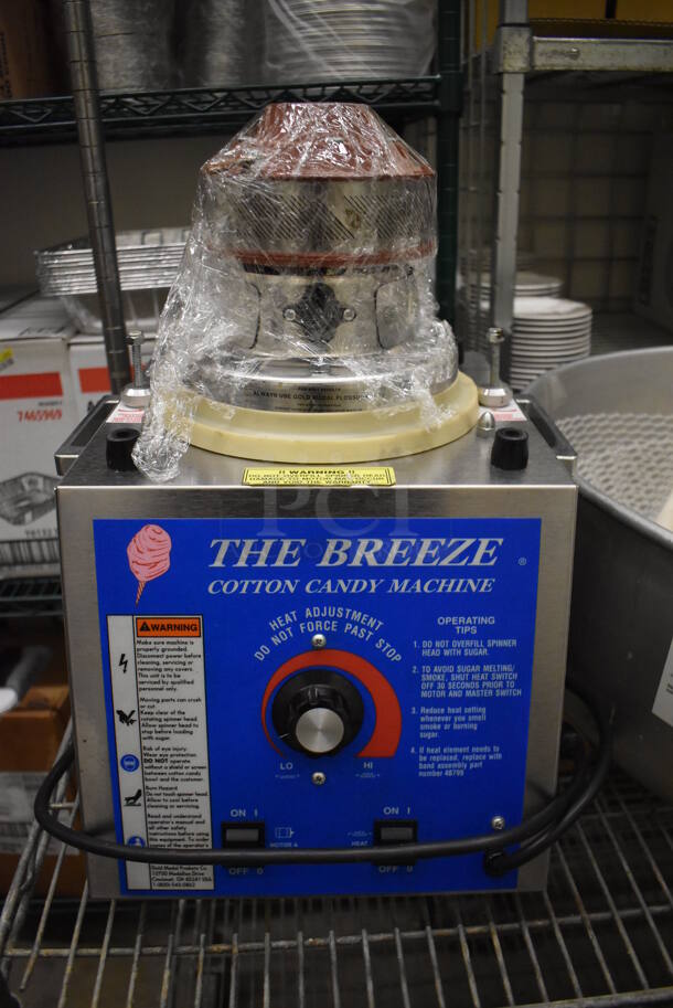 Gold Medal 3030 Stainless Steel Commercial Countertop Cotton Candy Machine. 120 Volts, 1 Phase. 26x26x19. Tested and Working! (Store Room) - Image 2 of 6