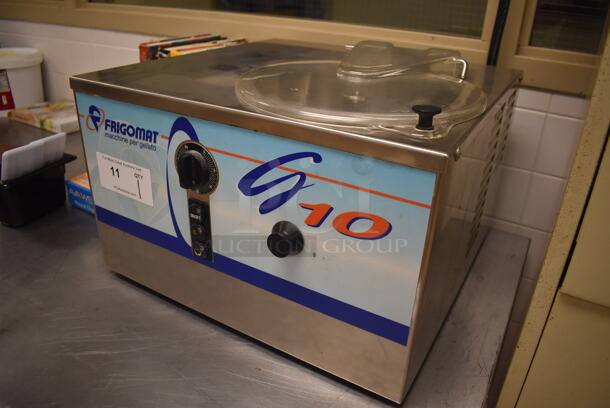 Frigomat G10 Stainless Steel Commercial Countertop Bench Batch Freezer. 115 Volts, 1 Phase. 19x19x13. Tested and Working! (Pastry Kitchen) - Image 2 of 7