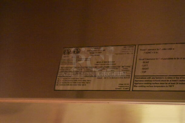 20' Aquamatic 4030 AM-SCA-D Stainless Steel Commercial Grease Hood w/ Make Up Air Vent. BUYER MUST REMOVE. 240x58x36. (Demo Kitchen) - Image 5 of 9