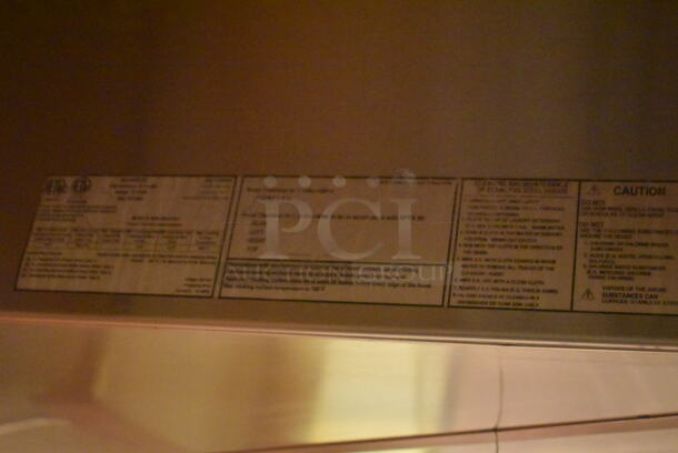 20' Aquamatic 4030 AM-SCA-D Stainless Steel Commercial Grease Hood w/ Make Up Air Vent. BUYER MUST REMOVE. 240x58x36. (Demo Kitchen) - Image 6 of 9