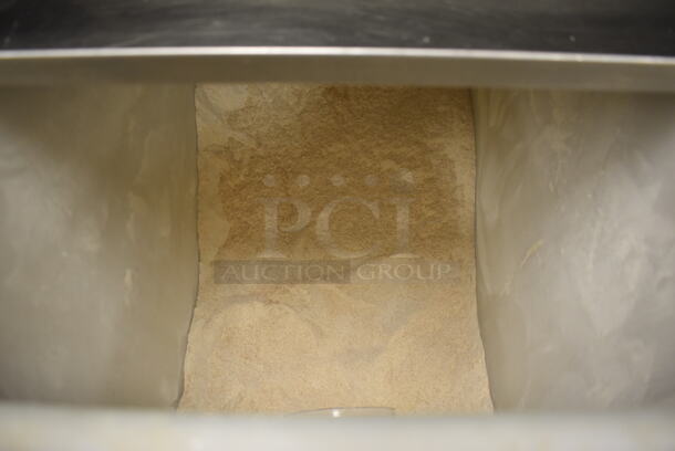 Win-holt Stainless Steel Commercial Ingredient Bin w/ Lid on Commercial Casters. 15.5x27.5x27.5. (Pastry Kitchen) - Image 4 of 4