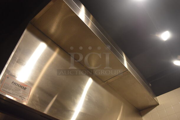 6.5' Aquamatic 5430 AM-SCA-N Stainless Steel Commercial Grease Hood w/ Make Up Air Fan. BUYER MUST REMOVE. 80x54x35, 80x16x12. (Demo Kitchen) - Image 4 of 8