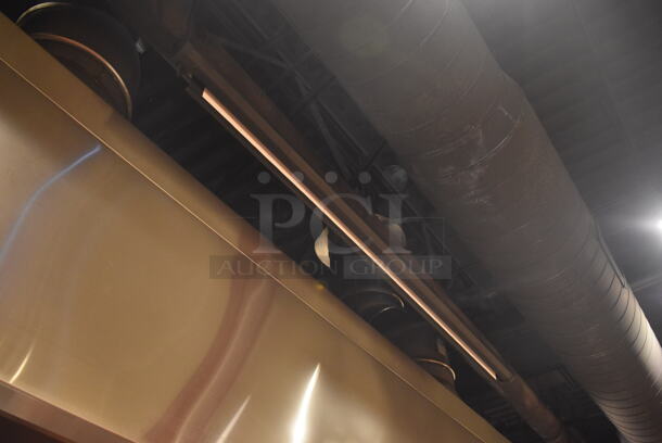 Epson Ceiling Mounted Projector and Pull Down Projection Screen. BUYER MUST REMOVE. 11x8x4, 94". (Demo Kitchen) - Image 3 of 3