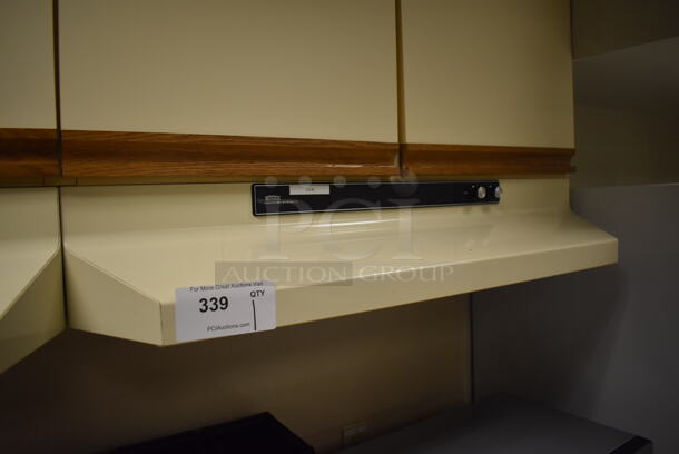 Broan Microtek System II 46.000-J Metal Residential Range Hood. 120 Volts, 1 Phase. BUYER MUST REMOVE. 36x18x6. Tested and Working! (Student Lounge)  - Image 2 of 5