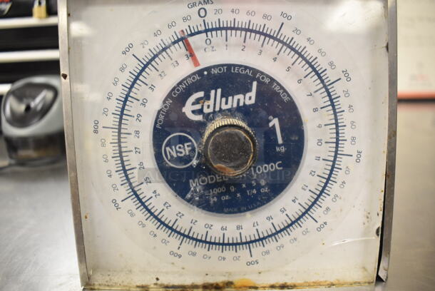 Edlund Metal Countertop Food Portioning Scale. 7x7x8.5. (Education Kitchen 2) - Image 4 of 4
