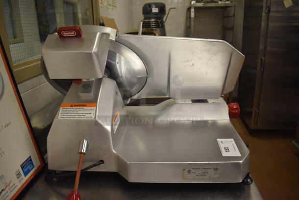 Berkel Stainless Steel Commercial Countertop Meat Slicer w/ Blade Sharpener. 30x25x20. Tested and Working! (Education Kitchen 2) - Image 4 of 6