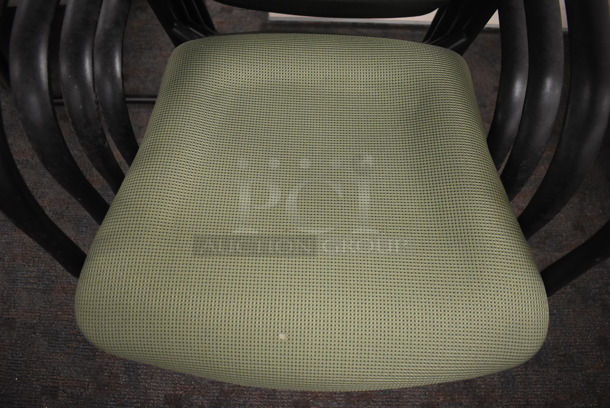 4 Green Chairs w/ Arm Rests. 23x20x32. 4 Times Your Bid! (Classroom 5-8) - Image 3 of 4