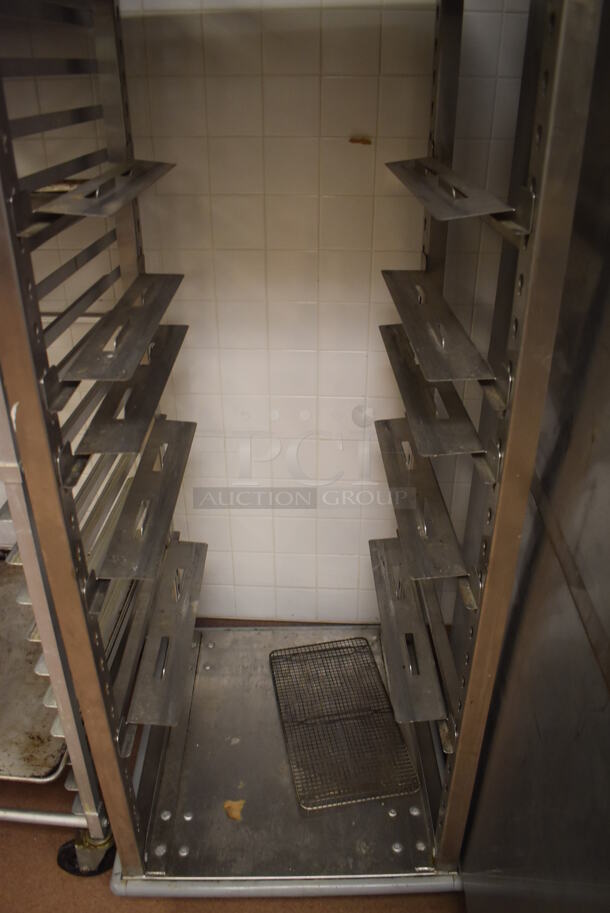 Metal Commercial Pan Transport Rack on Commercial Casters. 26.5x28.5x64. (Pastry Kitchen) - Image 3 of 4