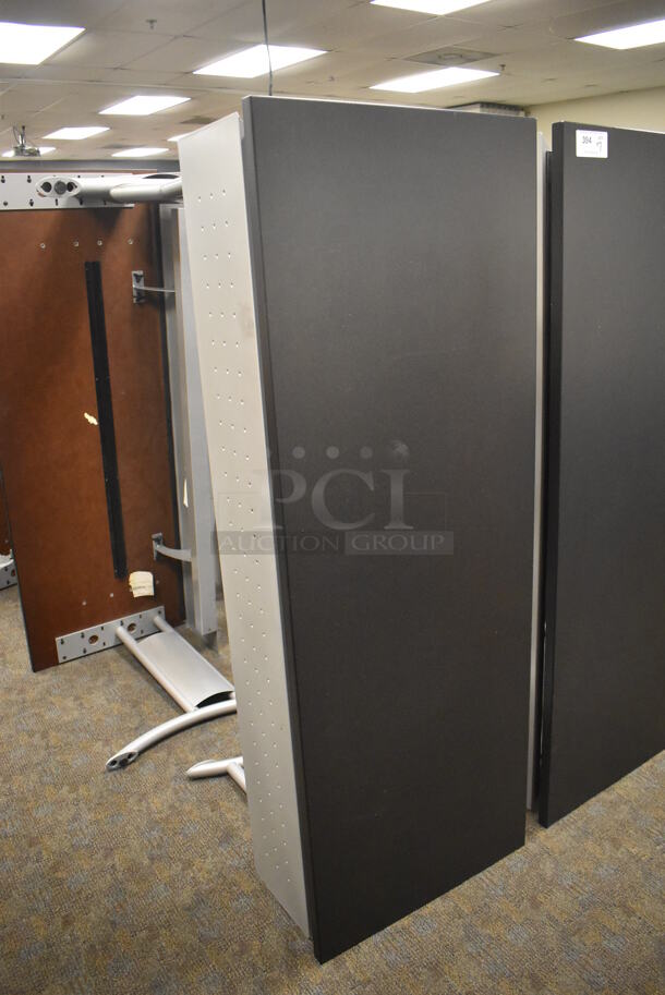 7 Gray Tables / Desk on Metal Legs. Stock Picture - Cosmetic Condition May Vary. 66x24x28.5. 7 Times Your Bid! (Classroom 5-8) - Image 1 of 4