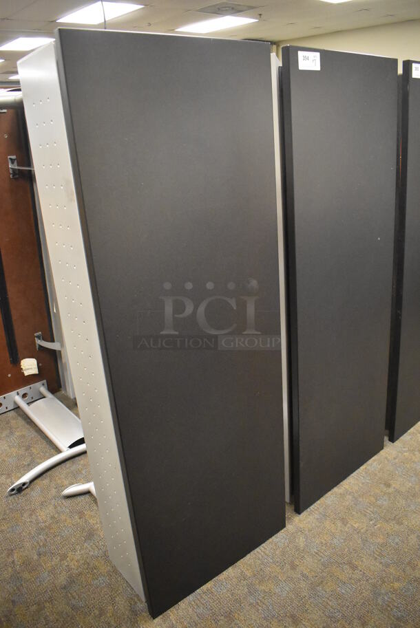 7 Gray Tables / Desk on Metal Legs. Stock Picture - Cosmetic Condition May Vary. 66x24x28.5. 7 Times Your Bid! (Classroom 5-8) - Image 2 of 4