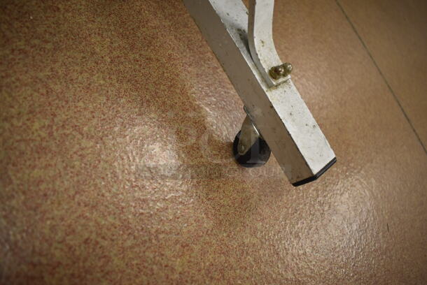 White Board on Casters. 75x24x78. (Pastry Kitchen) - Image 4 of 5
