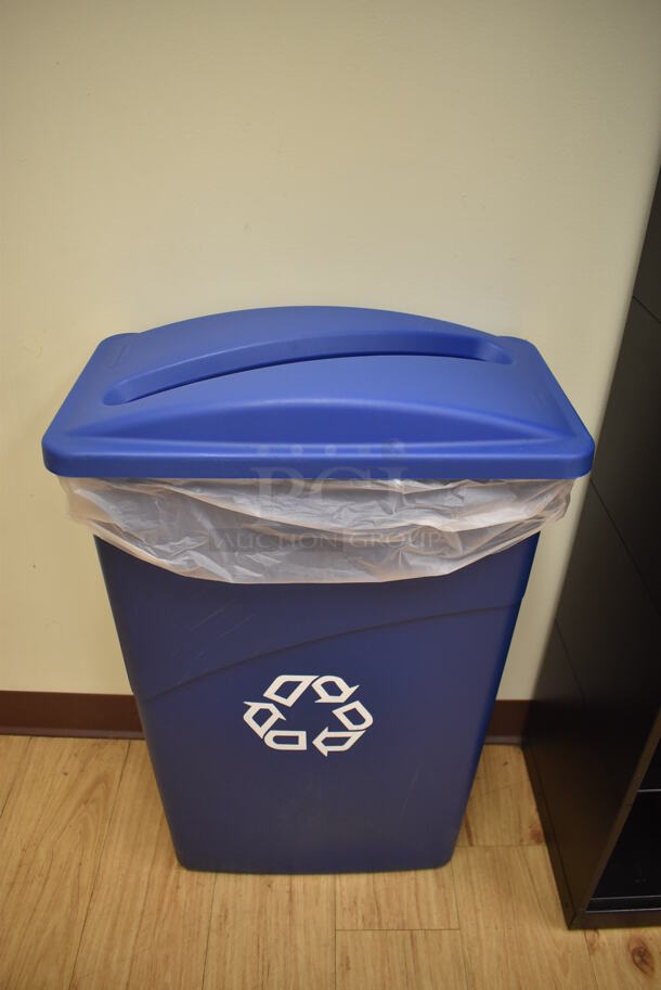 ALL ONE MONEY! Lot of 2 Black Bookshelves, Printer, Recycling Bin and Wires. (Classroom 9) - Image 2 of 7