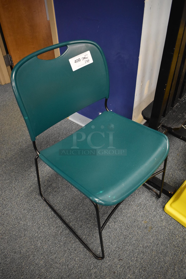ALL ONE MONEY! Lot of Various Items Including Green Chair, Metal Rack, Wet Floor Caution Cone and 2 Mop Buckets. (Classroom 10) - Image 2 of 5