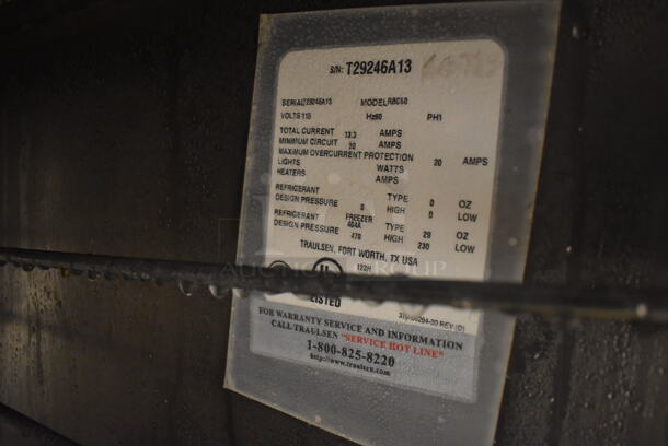 Traulsen RBC50 Smart Chill Stainless Steel Commercial Single Door Undercounter Blast Chiller. 115 Volts, 1 Phase. 54x34x34. Tested and Working! (Education Kitchen) - Image 5 of 6